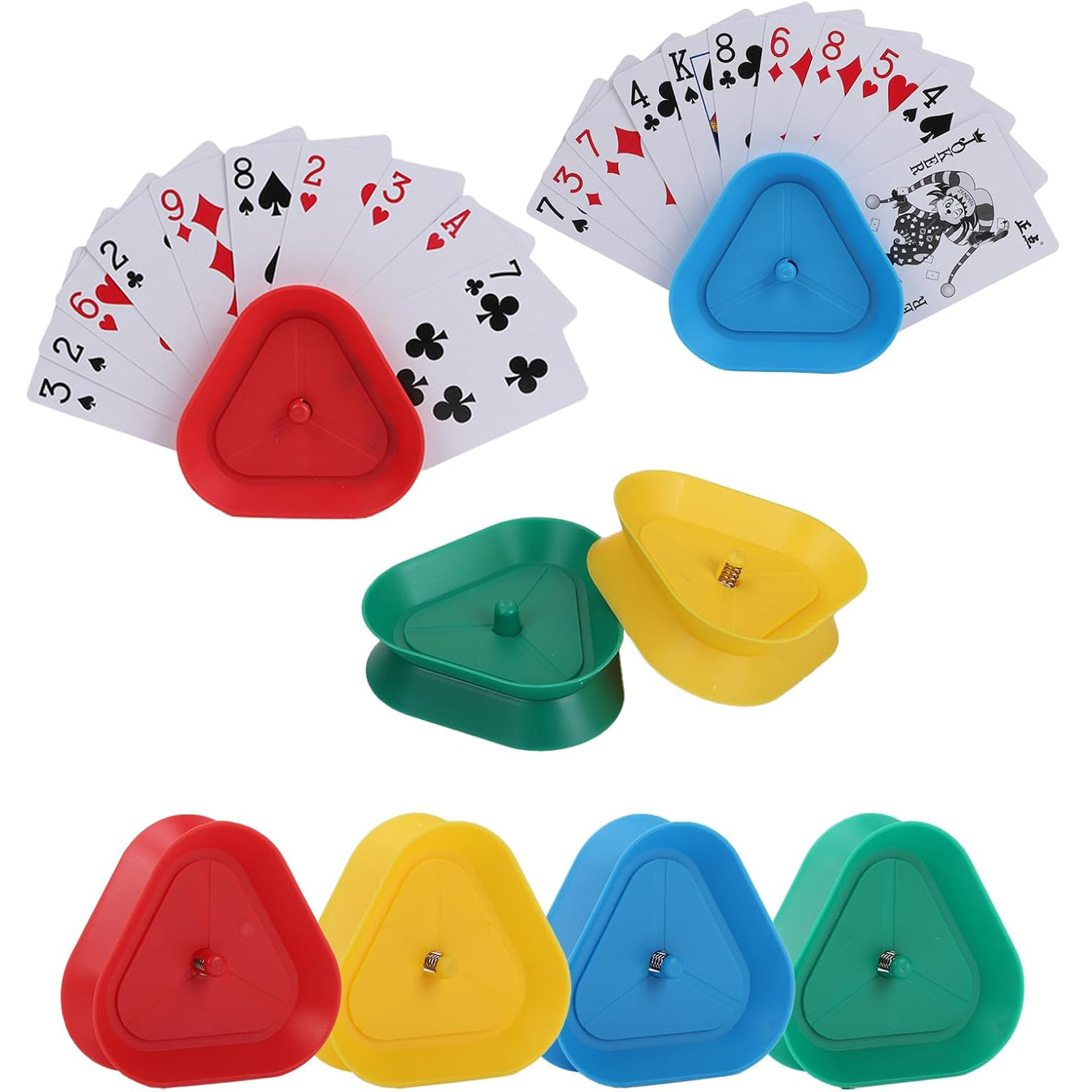 Gaming Card Holder - 4 pezzi/set porta carte da gioco