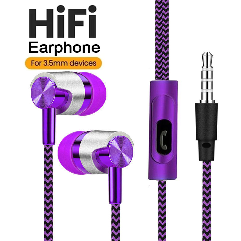 Gaming Headset Wired - Auricolari Cablati da 3,5mm con Microfono