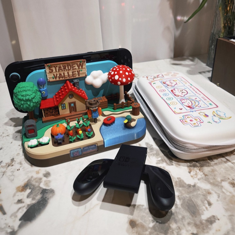 Gaming Console Holder - Supporto di ricarica decorativo a tema
