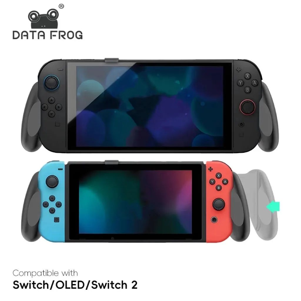Gaming Console Nintendo Switch 2 - DATA FROG Impugnatura Ergonomica Antiscivolo Universale