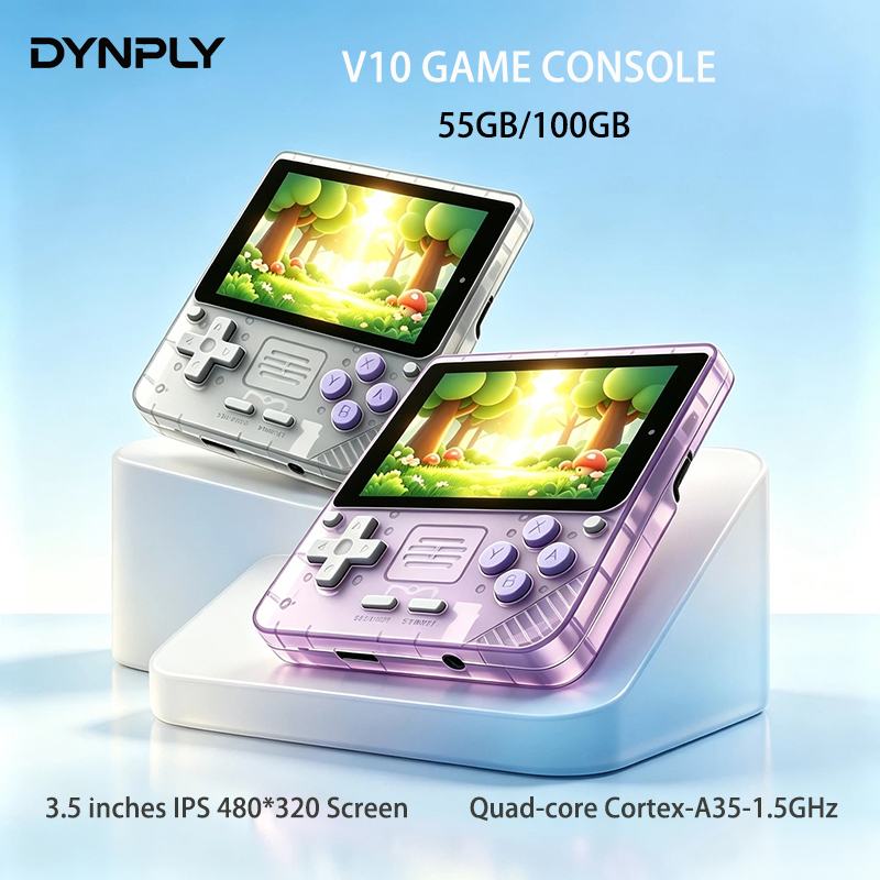 Gaming Console For Kids - POWKIDDY V10 Console di Gioco Portatile