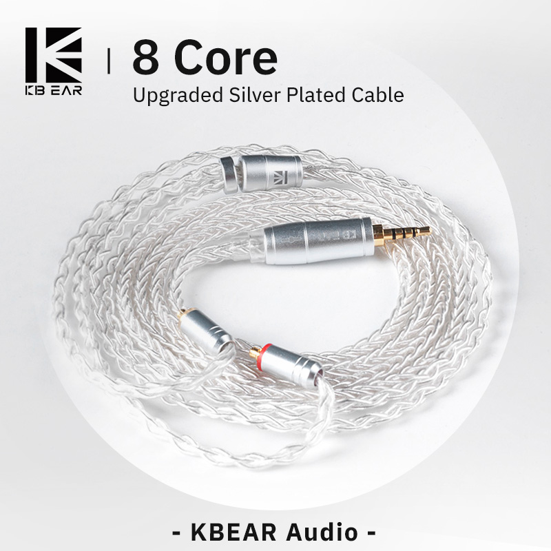Gaming Headset Wired - KBEAR 8 Core Cavo per auricolari