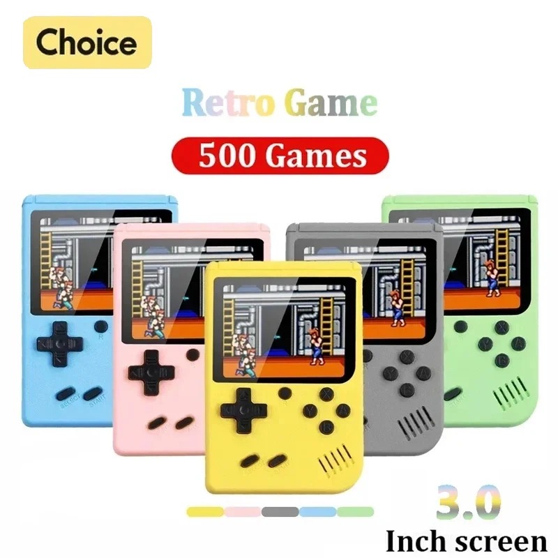 Gaming Console Kids - Mini console per videogiochi portatile retrò