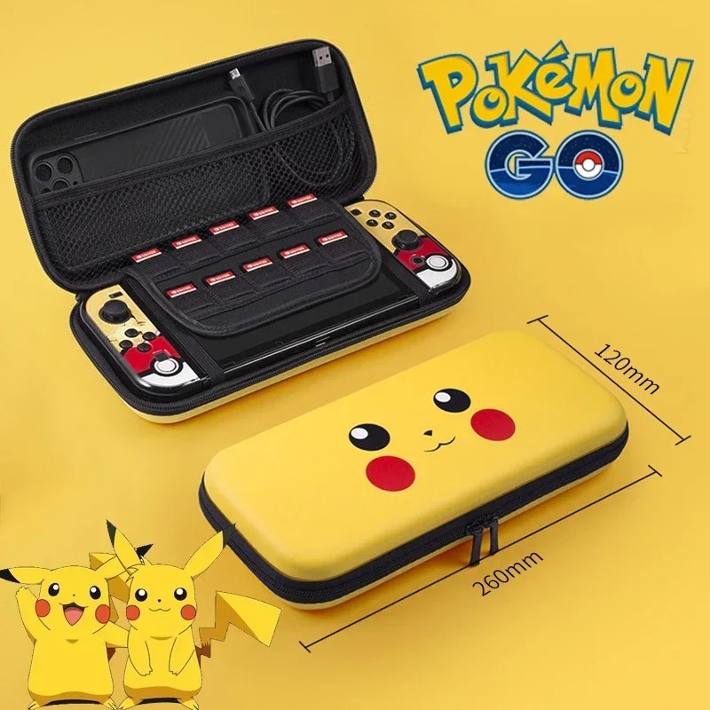 Handheld Gaming Console - Borsa portaoggetti Pokemon Pikachu per console