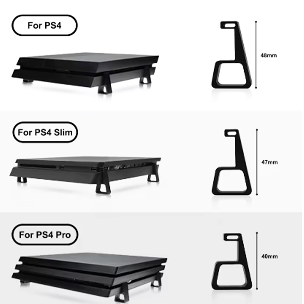 1 set per PS4 Slim Pro piedi s - Gaming Console Best recensione e prezzo