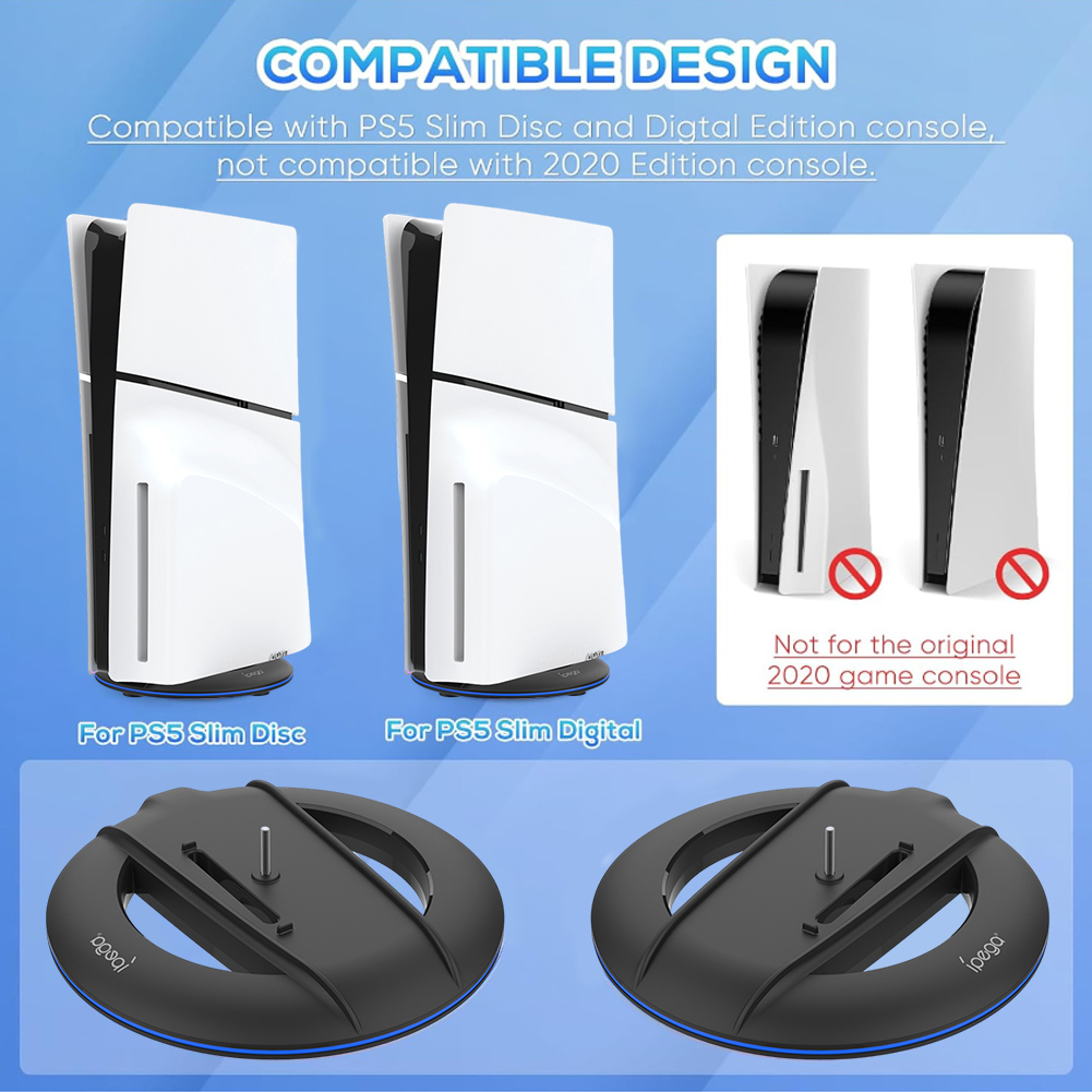 Supporto verticale per disco C - Gaming Console Holder recensione e prezzo