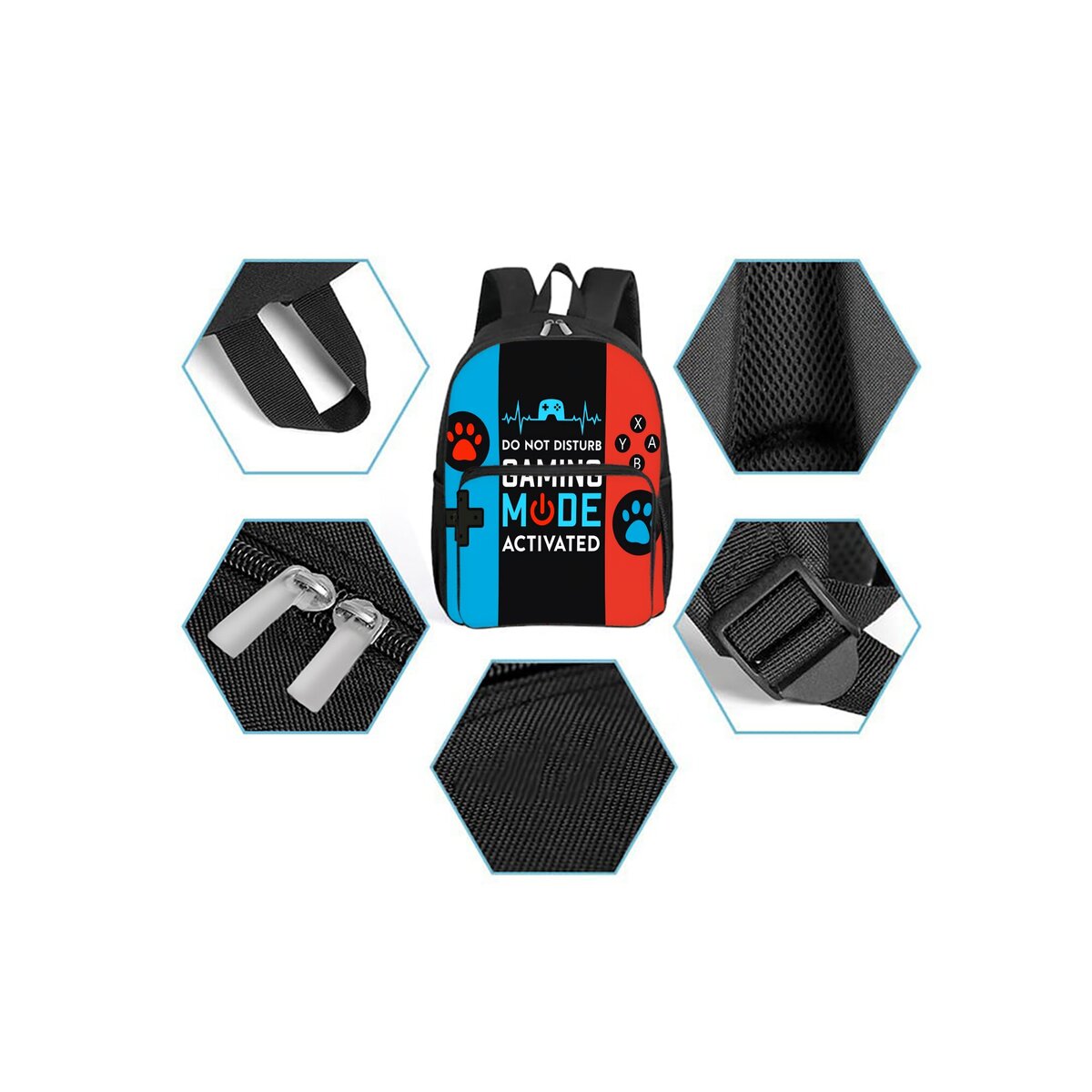 Zaino casual con tasca frontal - Gaming Console Kids recensione e prezzo