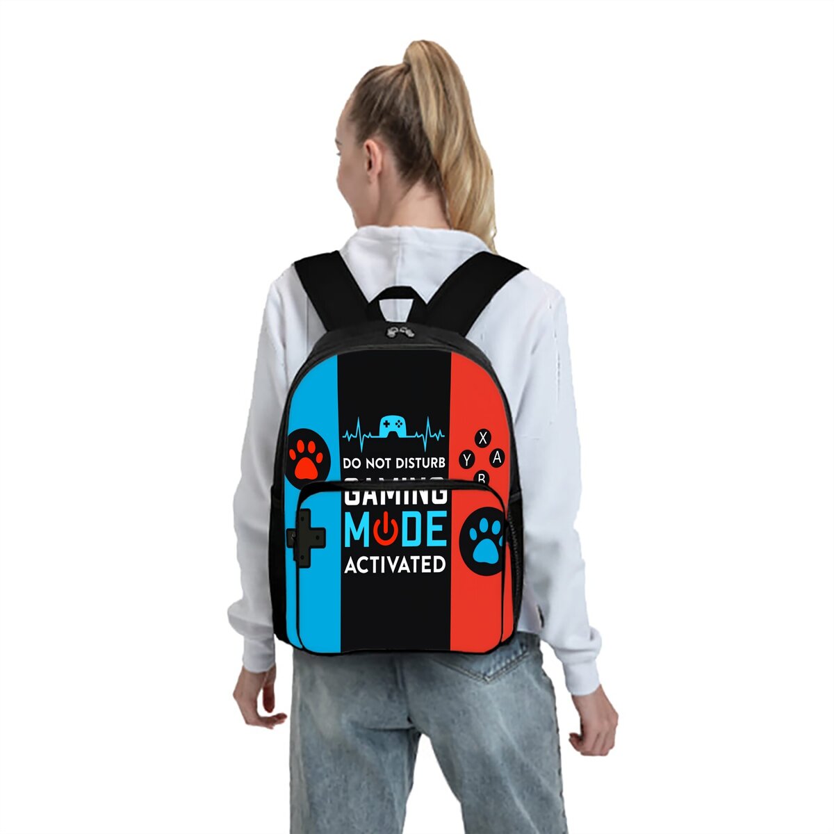Zaino casual con tasca frontal - Gaming Console Kids recensione e prezzo