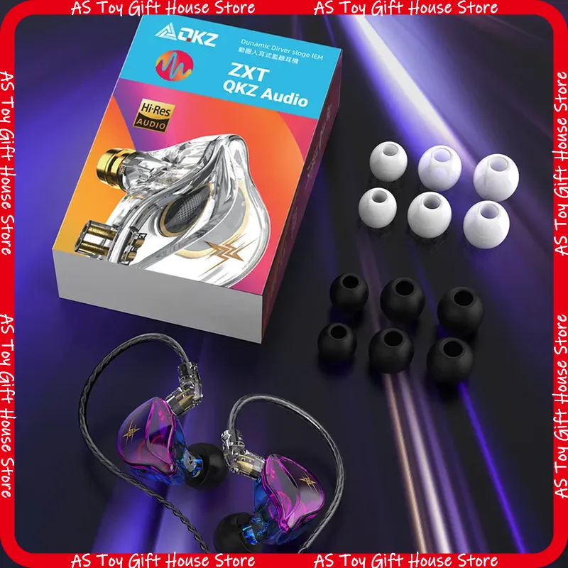 Cuffie auricolari cablate QKZ  - Gaming Headset Wired recensione e prezzo